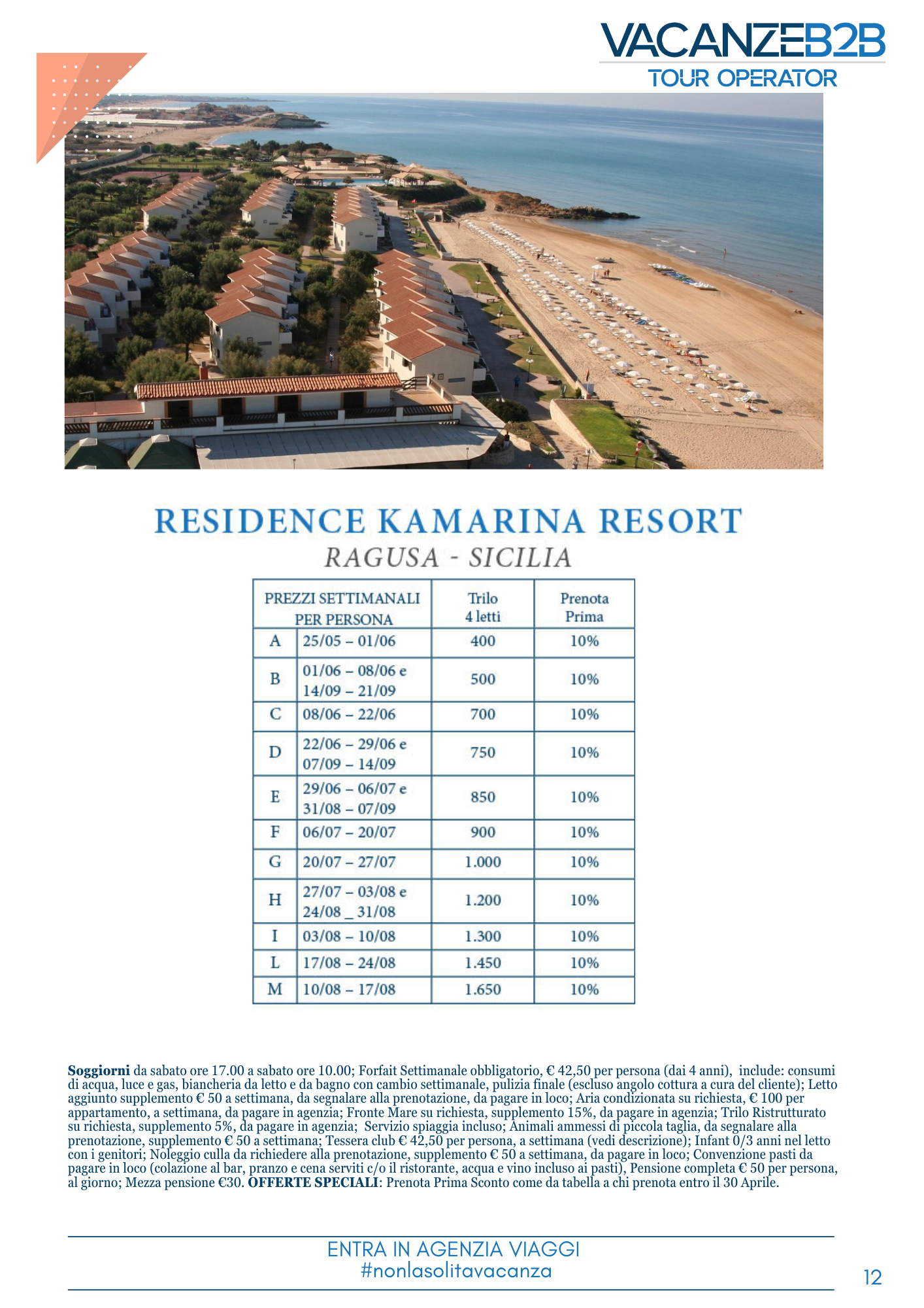 kamarina resort