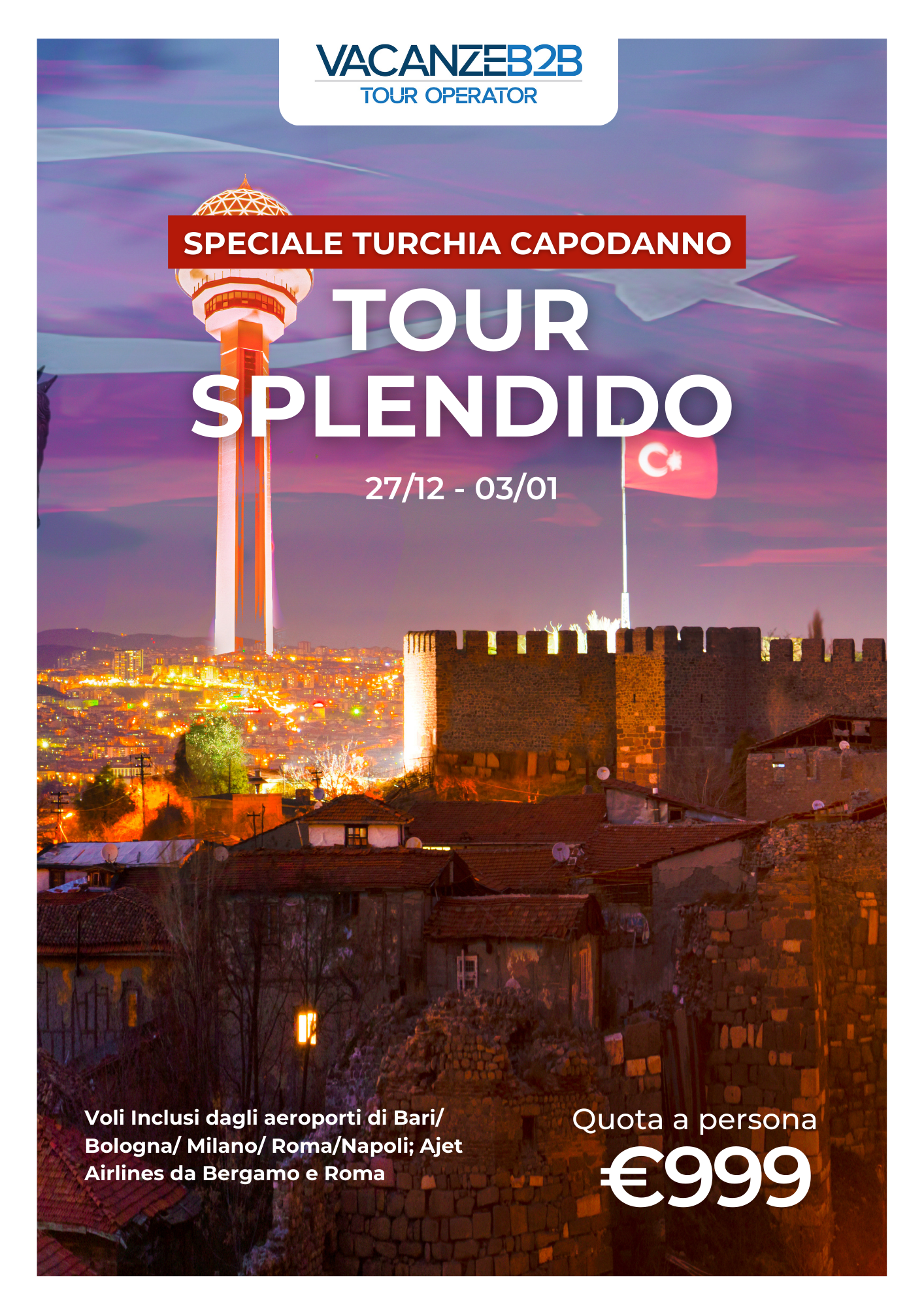 Capodanno Splendido Turchia Tour di gruppo