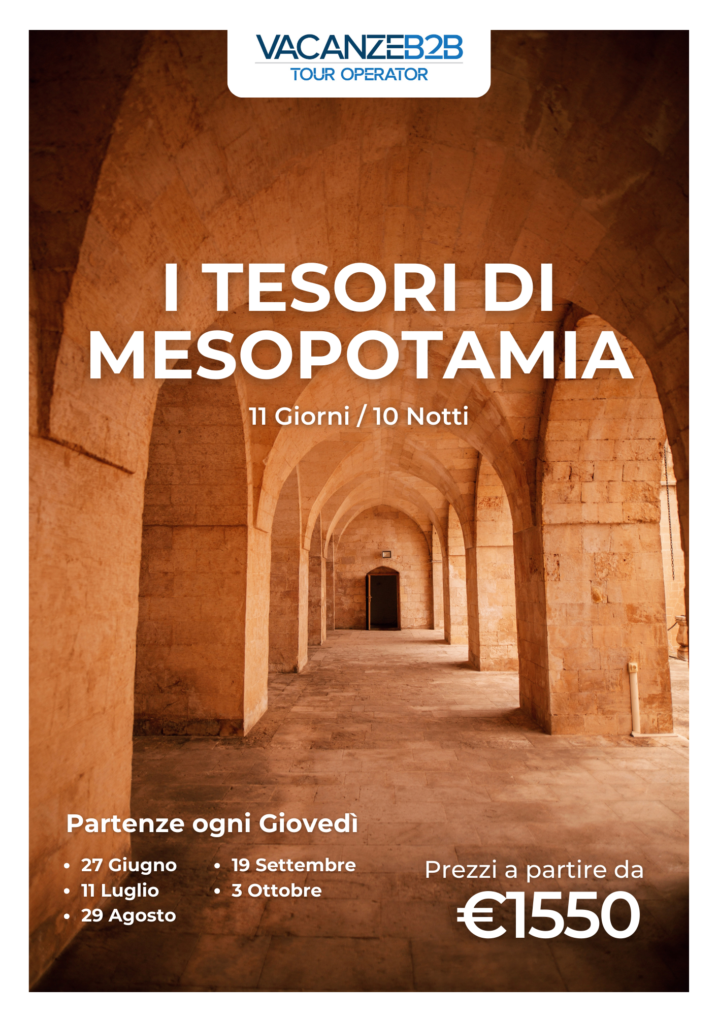 Tour I tesori di Mesopotamia 2024