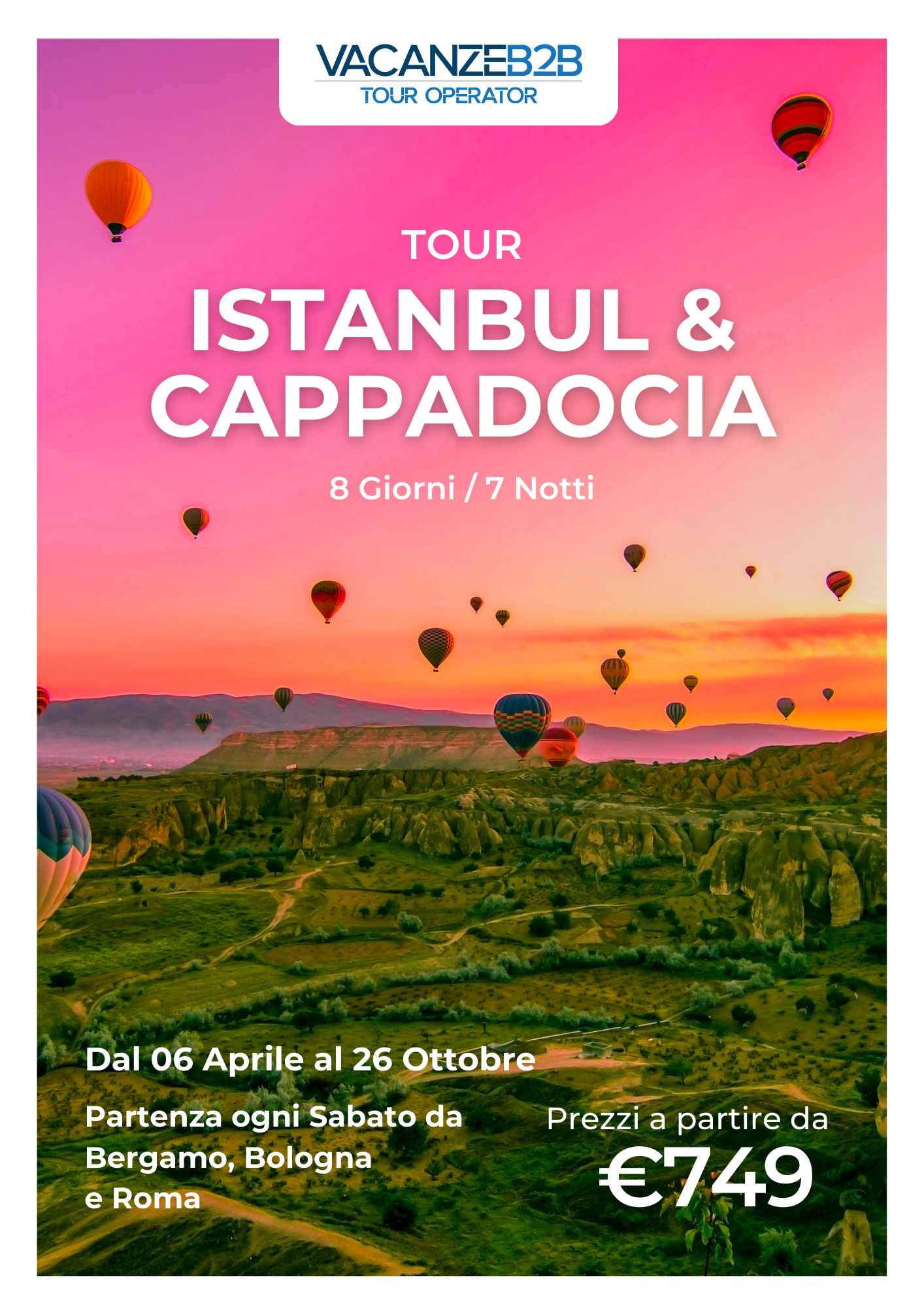 Turchia Istanbul e Cappadocia - Estate 2024