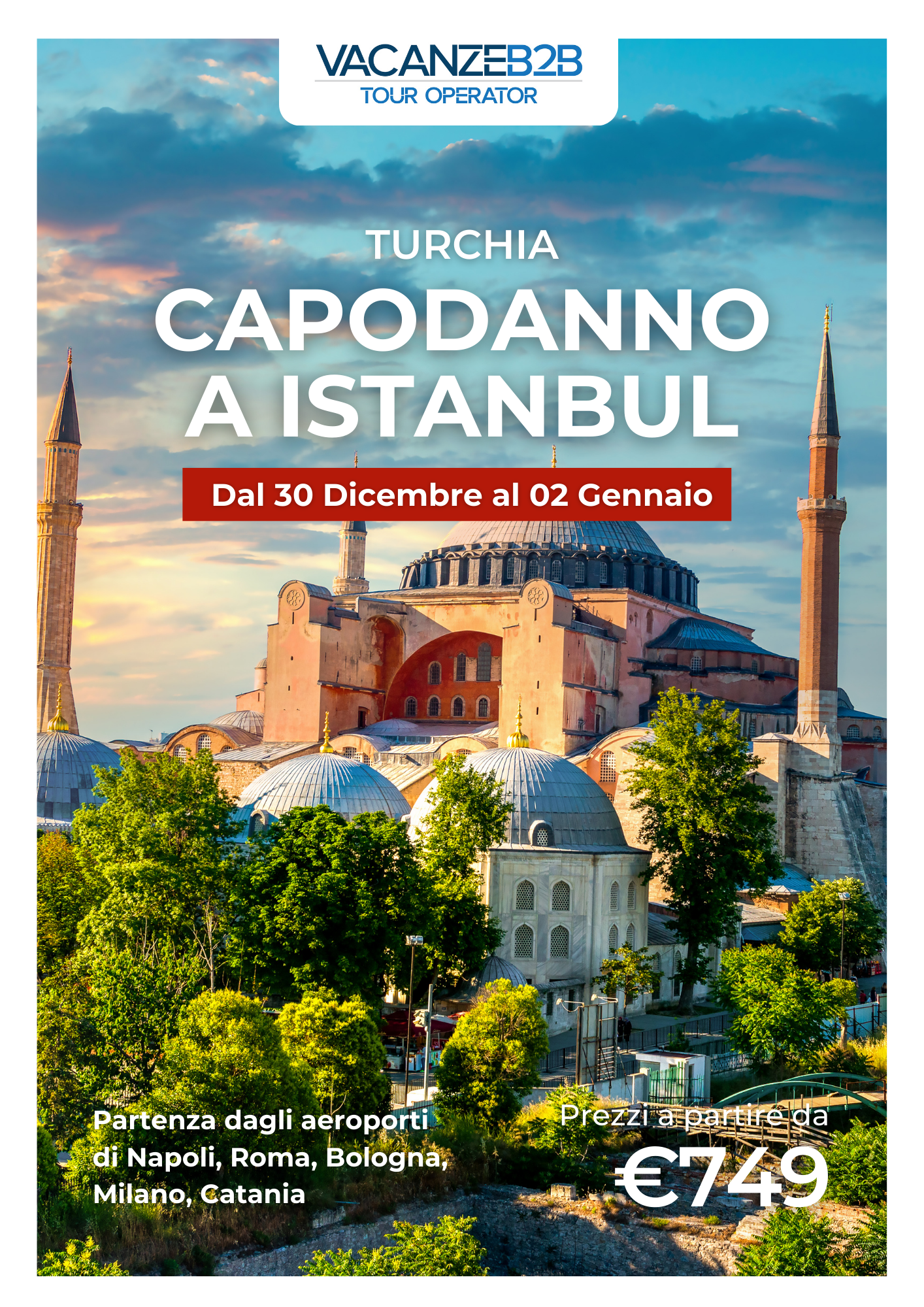 Turchia Capodanno a Istanbul